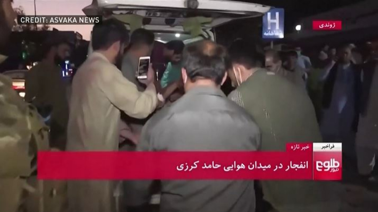 Serangan bom di Bandara Kabul, Afghanistan, tewaskan puluhan orang. (Net)