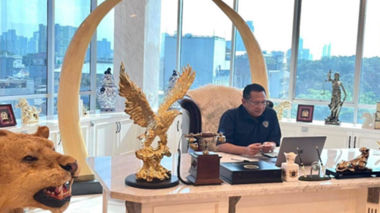 Bambang Soesatyo, Ketua MPR RI, pembangunan sirkuit Mandalika sudah 92 persen.