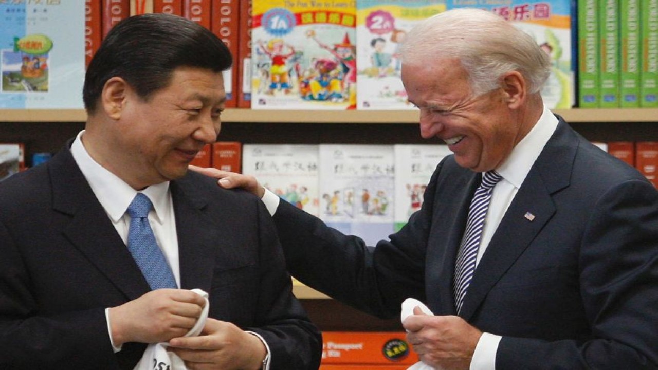 Presiden AS Joe Biden dan Presiden China Xi Jinping. (Istimewa)