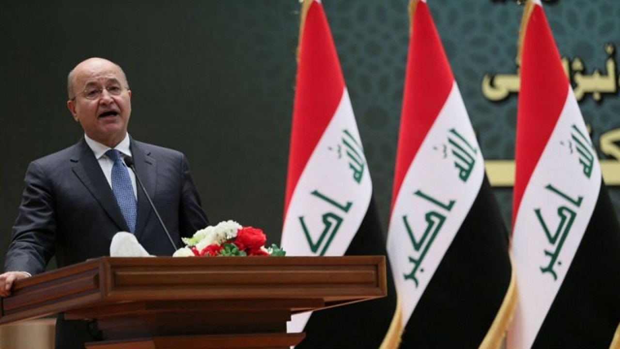 Presiden Irak Barham Salih. (Arrahmah News)