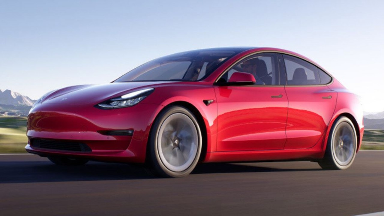 Tesla Model 3. (Carscoops)