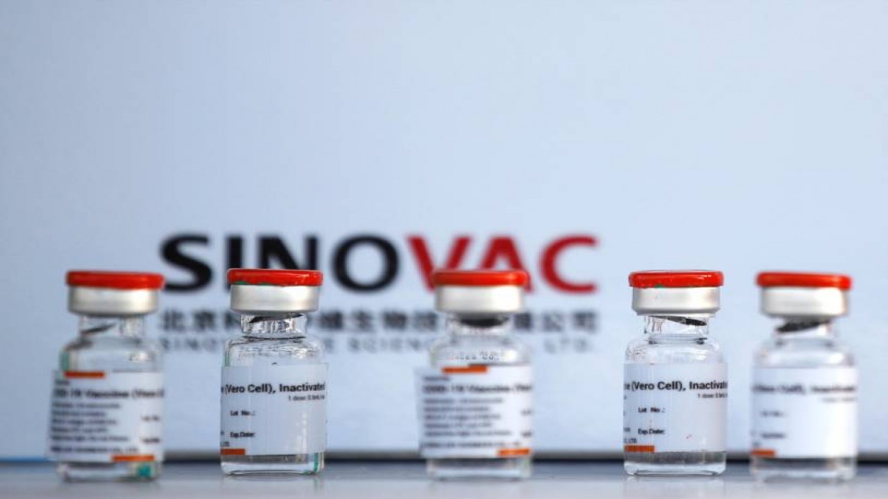 Vaksin Covid-19 Sinovac. (Net)