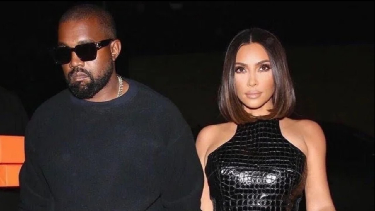 Kanye West dan Kim Kardashian (net)