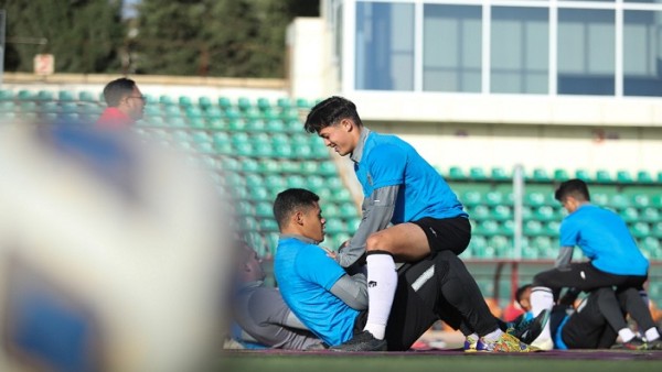 Latihan Timnas Indonesia U23-1634389109