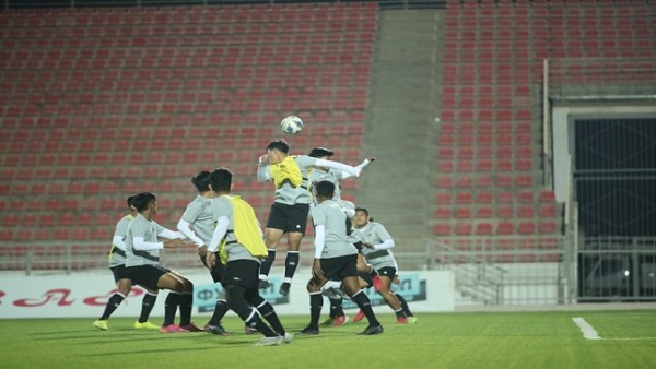 Latihan Timnas Indonesia U23-1634390195