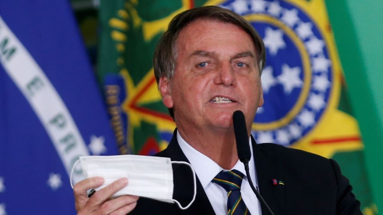Presiden sayap kanan Brasil Jair Bolsonaro. (Net)
