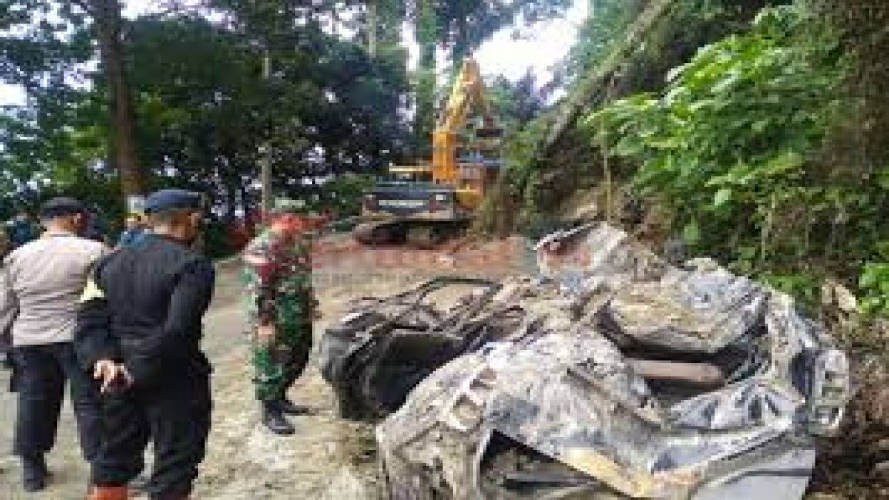 Bencana tanah longsor di Sibolangit Deli Serdang, Sumatera Utara/ist