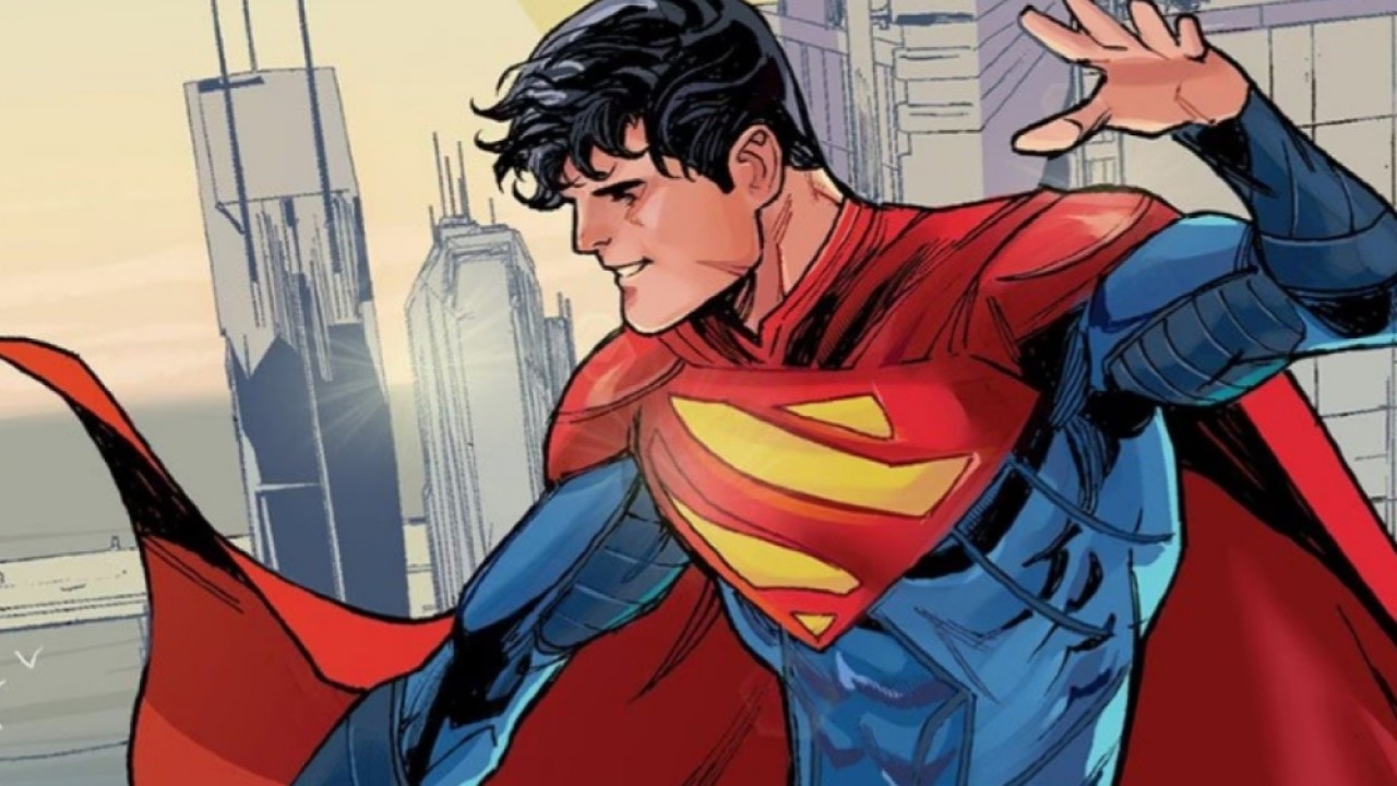 Ilustrasi komik Superman. (net)