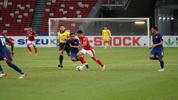 Laga Timnas Indonesia vs Singapura-1640596806