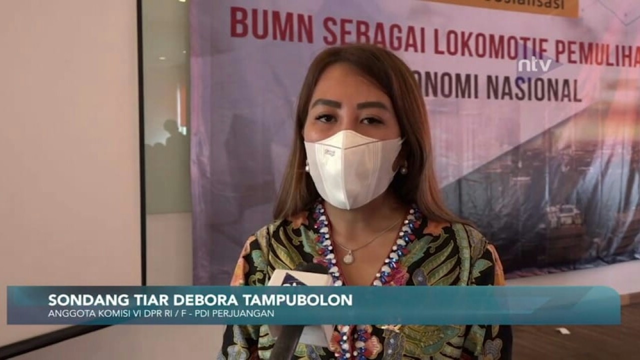 Anggota DPR RI Fraksi PDI Perjuangan Sondang Tiar Debora Tampubolon.