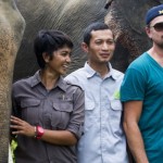 Aktor Leonardo DiCaprio saat berkunjung ke Taman Nasional Gunung Leuser, Aceh. (net)-1641786649