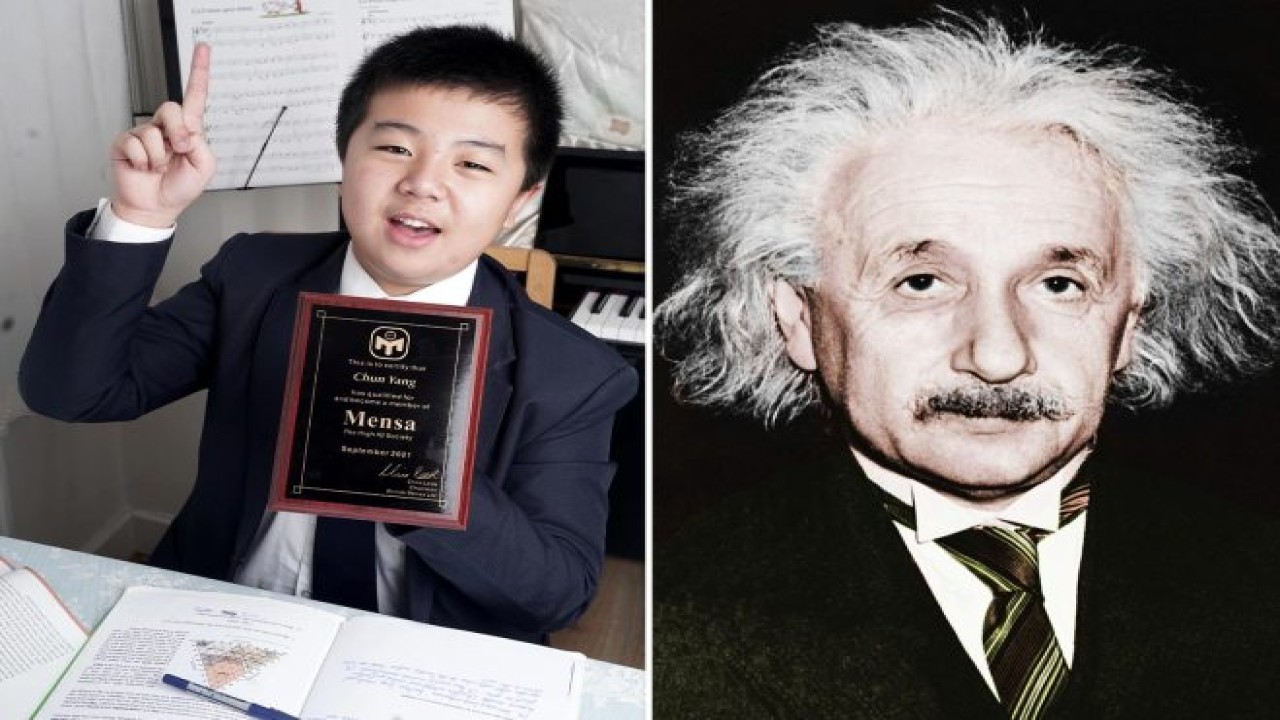Daniel Yang disebutkan lebih cerdas dari Albert Einstein. (The Sun)