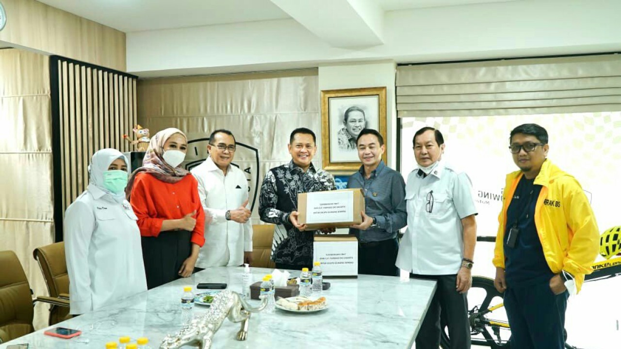 Bamsoet bersama Gabungan Perusahaan Farmasi Indonesia.