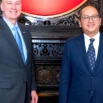 Dubes Rosan bersama Gubernur Nebraska Pete Ricketts. (Instagram)-1643641444