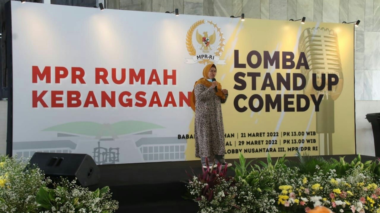 Lomba stand up comedy yang digelar MPR RI.