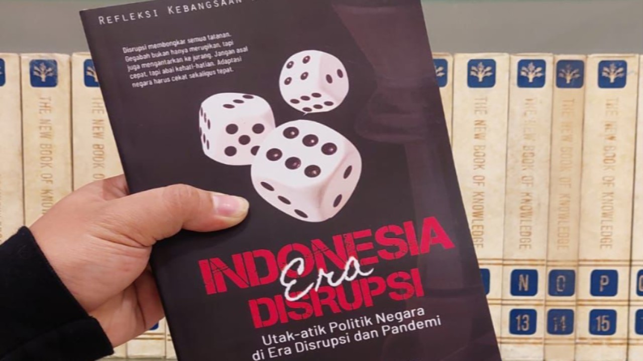 Ketua MPR RI Bambang Soesatyo luncurkan buku Indonesia Era Disrupsi. Foto: Dok MPR