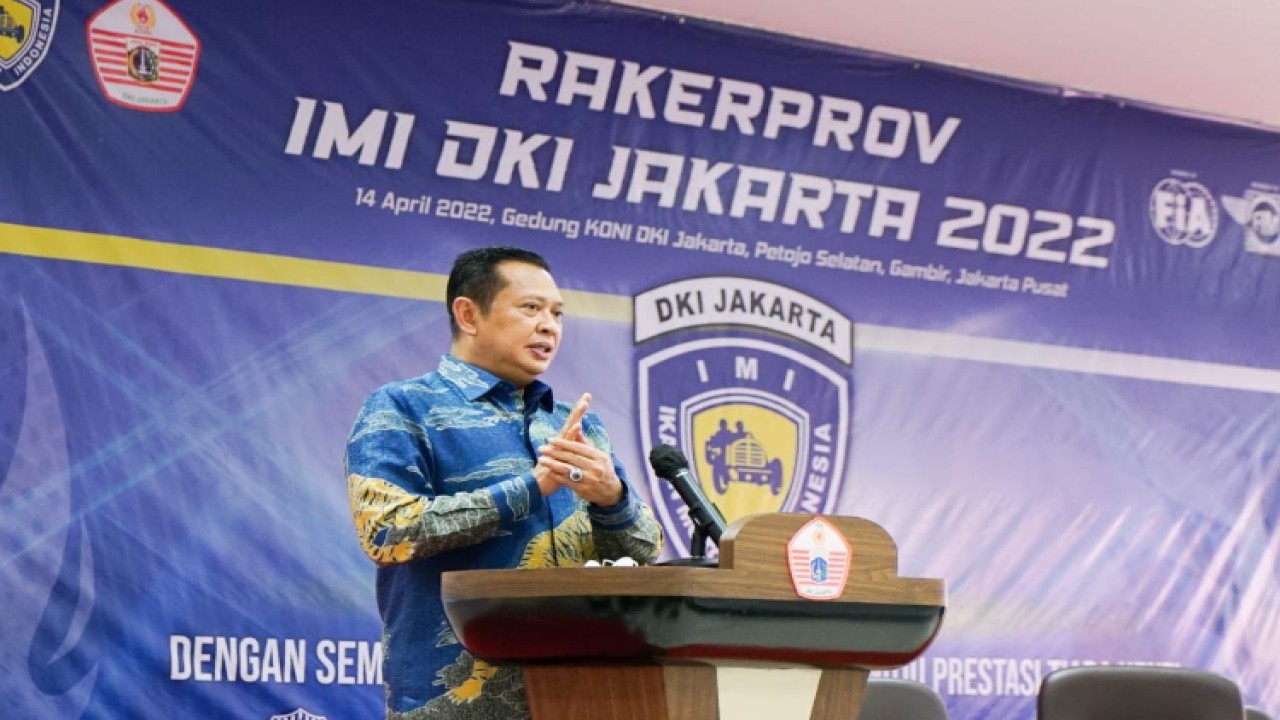 Ketua MPR RI sekaligus Ketua Umum Ikatan Motor Indonesia (IMI) Bambang Soesatyo /mpr.go.id