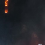 Sejumlah bangunan di Ukraina hancur dan terbakar setelah dibom pasukan Rusia-1650462595