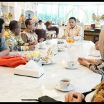 Ketua MPR RI Bambang Soesatyo bersama pengurus ICMI-1653383682