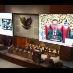 Wakil Ketua DPR RI Sufmi Dasco Ahmad saat rapat pembahasan KEM PPKF RAPBN 2023-1652855896