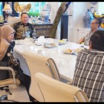 Ketua MPR RI Bambang Soesatyo bersama Rektor UPN Veteran Jatim-1655957928