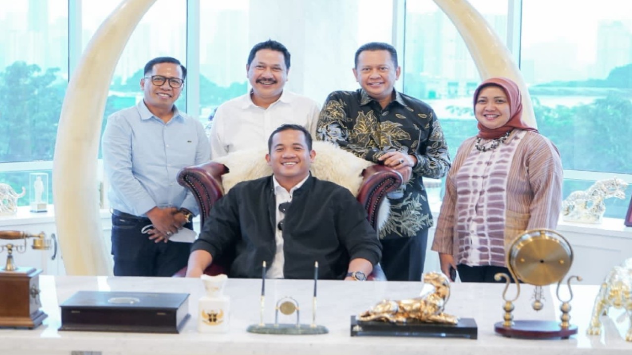 Ketua MPR RI Bambang Soesatyo (kedua kanan). Foto: Dok MPR