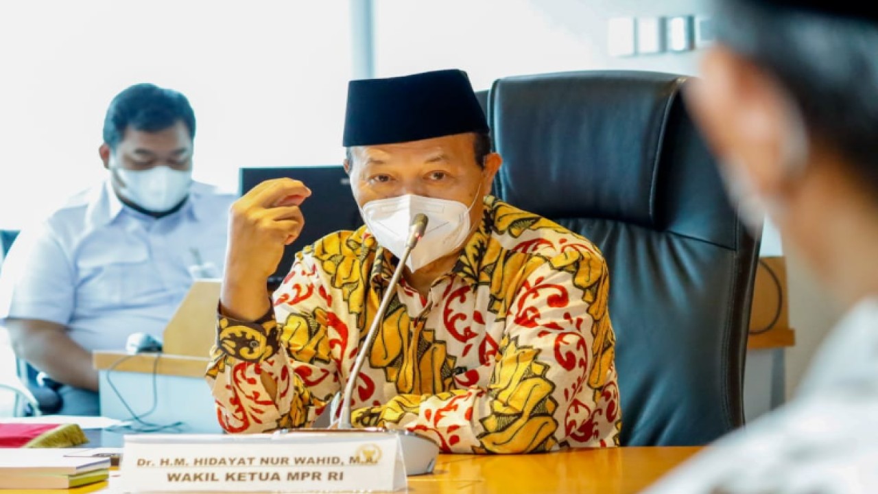 Wakil Ketua MPR RI Hidayat Nur Wahid. Foto: Dok MPR