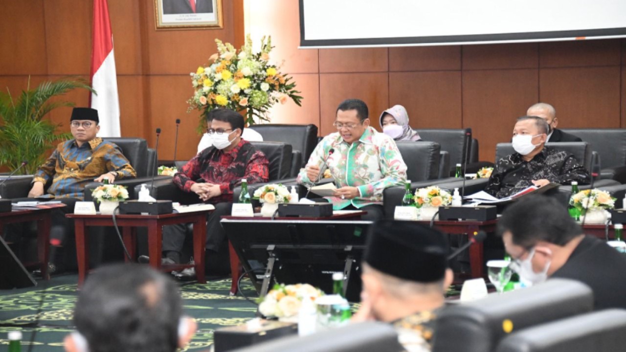 Ketua MPR RI Bambang Soesatyo (kedua kanan). Foto: Dok MPR