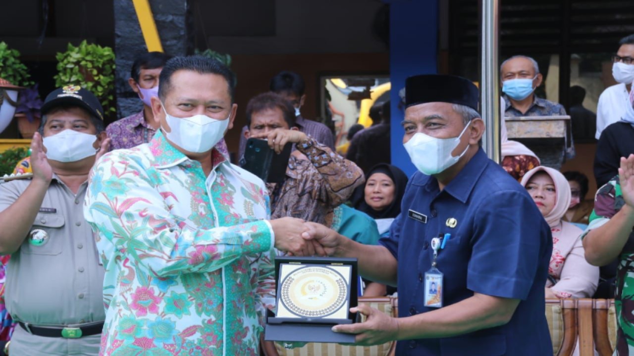 Ketua MPR RI Bambang Soesatyo (kiri). Foto: Dok MPR