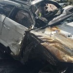 Mobil Lamborghini sampai tterbang ke atap di AS karena kecelakaan-1658921496