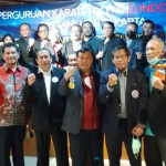 Pengurus Karate-Do TAKO Provinsi DKI Jakarta bersama Ketum PB TAKO Indonesia, Dr. Ir. Nurdin Tampubolon, MM-1658106972