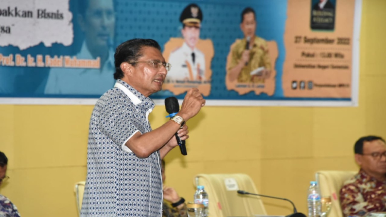 Wakil Ketua MPR RI Fadel Muhammad. Foto: Dok MPR