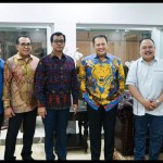 Ketua MPR RI Bambang Soesatyo bersama Gubernur Lemhannas Andi Widjajanto-1665648577