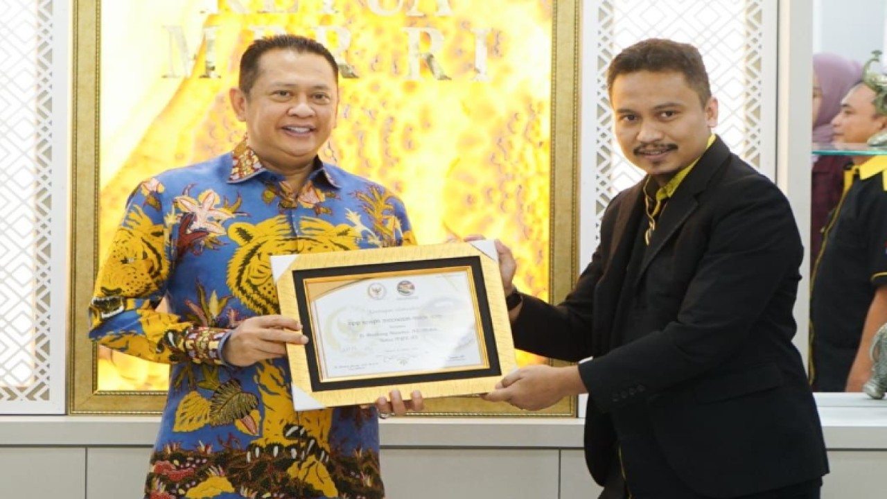 Ketua MPR RI Bambang Soesatyo (kiri). Dok MPR