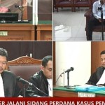 Richard Eliezer Pudihang Lumiu atau Bharada E mengikuti sidang-1666069029