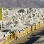 Tenda jamaah haji di padang Arafah, Arab Saudi.-1666781339