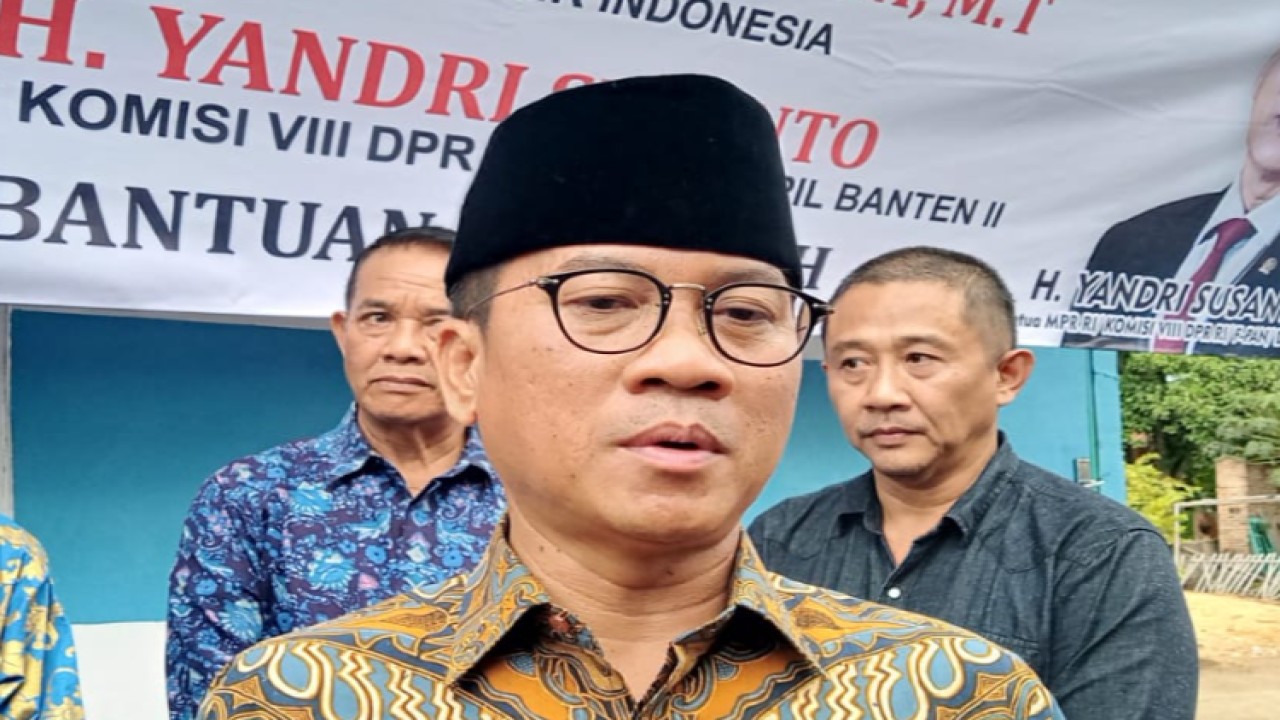 Wakil Ketua MPR RI Yandri Susanto. Foto: Dok MPR
