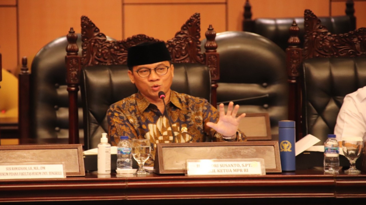 Wakil Ketua MPR RI Yandri Susanto. Foto: Dok MPR