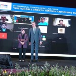 Duta Besar Uni Eropa untuk Indonesia Vincent Piket dalam International Economic Modelling Forum, Kamis (24/11/2022). (ANTARA/Sanya Dinda)-1669274253