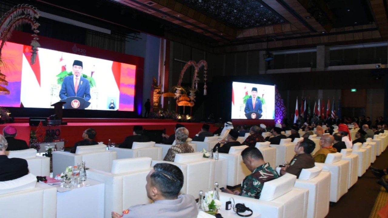 G20 Religion Forum (R20) International Summit of Religious Leaders di Bali. Foto: Dok MPR