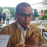 Kepala Bagian Pemberitaan KPK Ali Fikri di Gedung Merah Putih KPK, Jakarta, Senin (21/11/2022). (ANTARA/Benardy Ferdiansyah)-1669103970