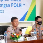 Kepolisian Daerah (Polda) Kalimantan Utara bekerjasama antara dengan BPJS Ketenagakerjaan dalam pertukaran data dan informasi. ANTARA/HO-Humas Polda Kaltara.-1669171122