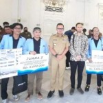 Mahasiswa Arsitektur UBL sabet juara tiga Desain Gerbang Bogor. (ANTARA/HO)-1669084434