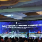 Menko Kemaritiman dan Investasi Luhut Binsar Pandjaitan dalam Rakornas Investasi 2022 di Jakarta, Rabu (30/11/2022). (ANTARA/Ade Irma Junida)-1669798395