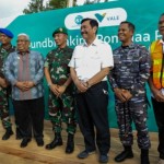 Menko Luhut resmikan proyek smelter nikel di Pomaala Sultra, Minggu (27/11/2022) (ANTARA/HO-Jubir Gubernur Sultra)-1669610438