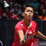 Pebulu tangkis tunggal putra Indonesia Anthony Sinisuka Ginting-1667741541