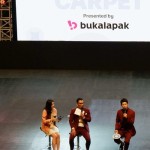 Song Joong Ki di "Red Carpet Presented by Bukalapak", Jakarta International Expo Kemayoran, Jakarta, Minggu (27/11/2022) (ANTARA/Alez Kurniawan)-1669553490