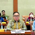 Wakil Menteri BUMN II Kartika Wirjoatmodjo dalam rapat kerja dengan Komisi VI DPR RI di Jakarta, Rabu (23/11/2022). ANTARA/Adimas Raditya-1669198649