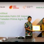Anak usaha PT Teladan Prima Agro Tbk terima sertifikat ISPO-1672212830