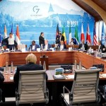 Arsip - Pemimpin Kelompok Tujuh (G7) berkumpul untuk makan siang di hotel Schloss Elmau di Elmau, Jerman, 27 Juni 2022. Susan Walsh/Pool via REUTERS-1671775797